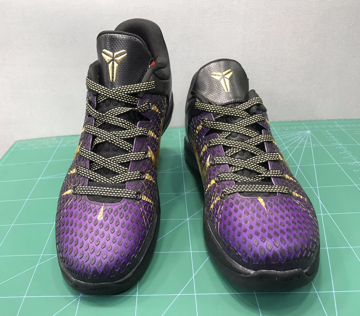 Nike Kobe 7 Purple Gold Lakers